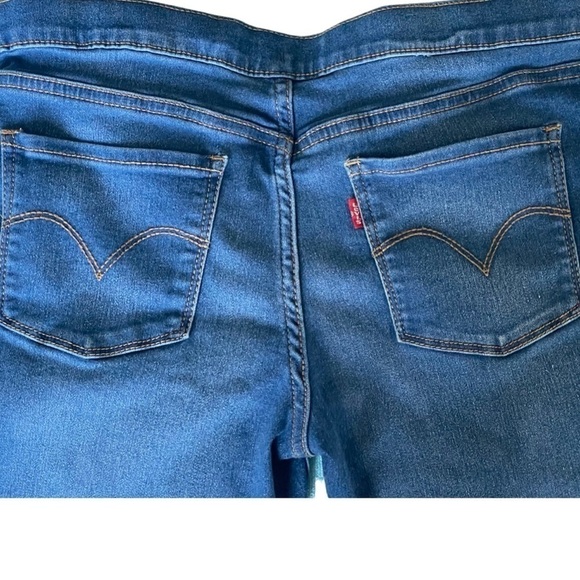 Levi’s Pull On Jegging Jeans Blue Kids Girls Youth Size 16. - Picture 5 of 16